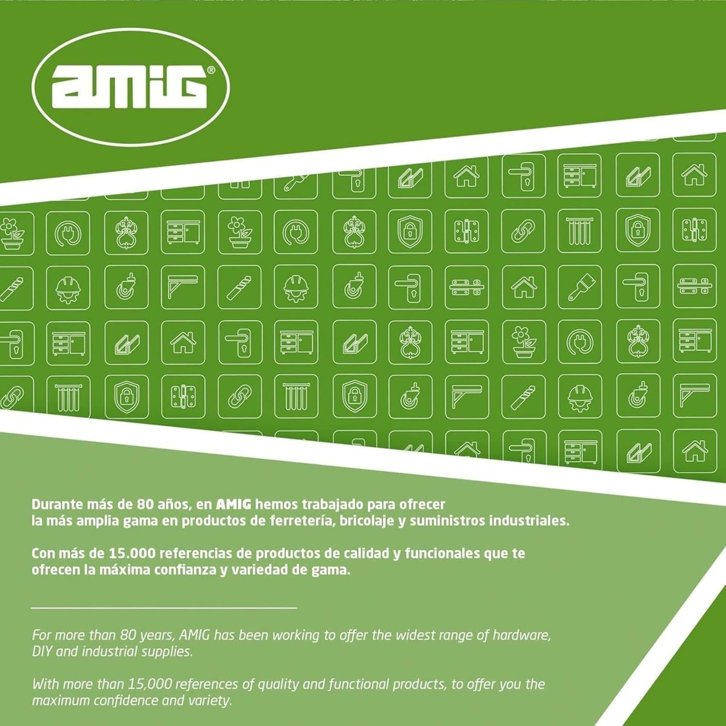  Amig - Roulement Fenêtre Coulissante | Lot De 2 Unités | Taille 39 X 16 Mm | Boîtier Métallique Et Roulement à Billes | Conçu Pour Les Fenêtres Coulissantes | Aluminium