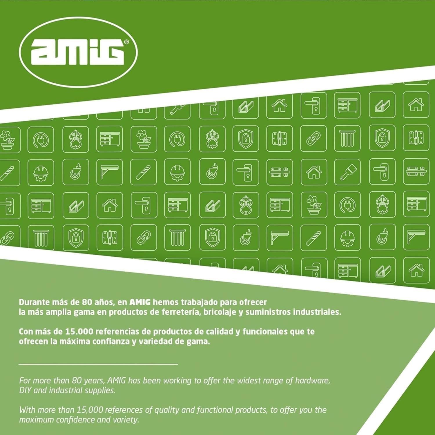  Amig - Roulement Fenêtre Coulissante | Lot De 2 Unités | Taille 39 X 16 Mm | Boîtier Métallique Et Roulement à Billes | Conçu Pour Les Fenêtres Coulissantes | Aluminium