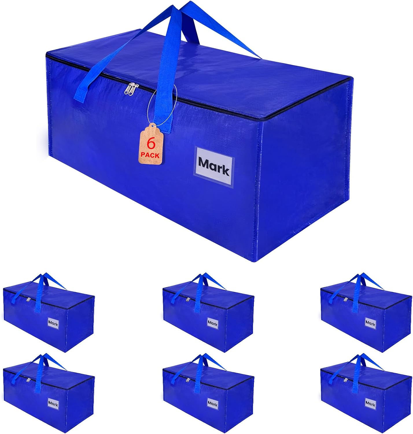  Lot De 8 Sacs De Déménagement,93L Boite Rangement Vetement Couettes, Alternative Aux Cartons Déménagement Sac De Rangement Sac Rangement Vêtements Grand