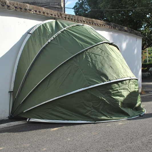 GENERIC Abri De Jardin Imperméable Et Transparent Pour Vélos - Rangement Extérieur Pour Motos, Outils De Jardin, Tondeuses à Gazon Et Plus Encore - Protection Durable Contre Les Intempéries