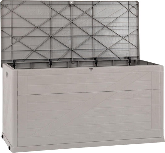  Toomax ART163COL Multibox Coffre De Rangement Polypropylène Gris/Gris Clair 420 L