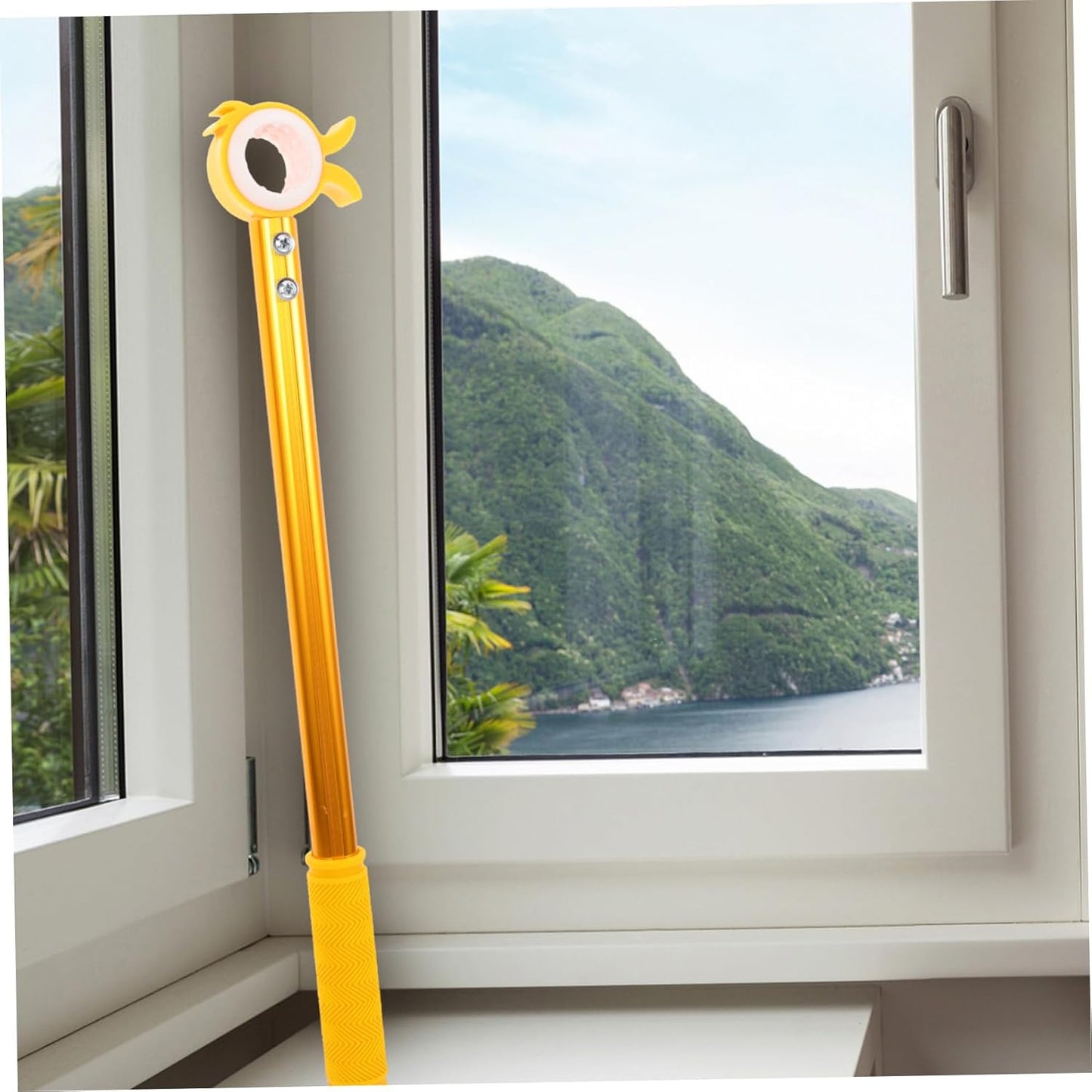  Angoily Tige D'ouverture Pour Fenêtre à Auvent En Alliage D'aluminium Et Plastique, Conception Double Usage, Opération Pratique Cuisine Et Extérieur