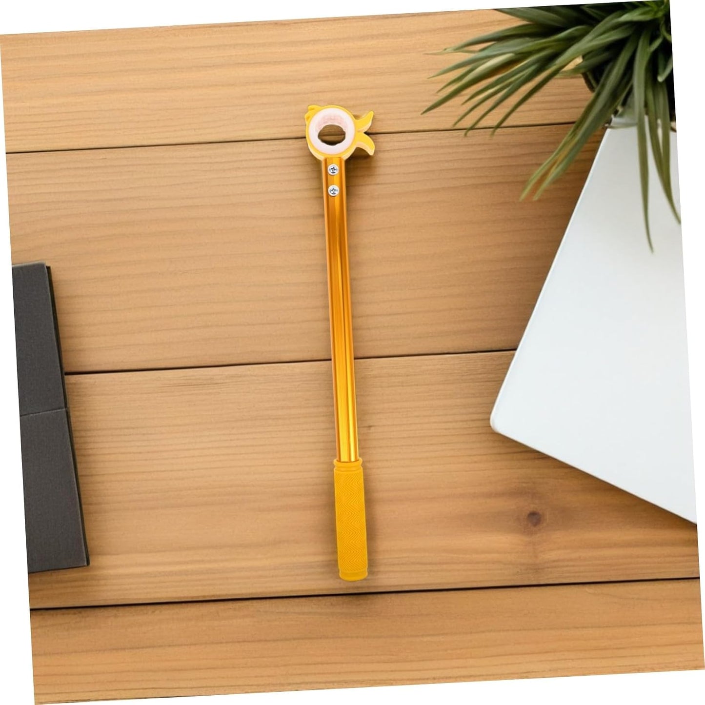  Jojofuny Set De Tiges Ouverture De Fenêtre Dorées Outil Assistance Pour Stores Et Rideaux Facile à Pousser Et Tirer Adapté Aux Chambres Cuisines Et Écoles