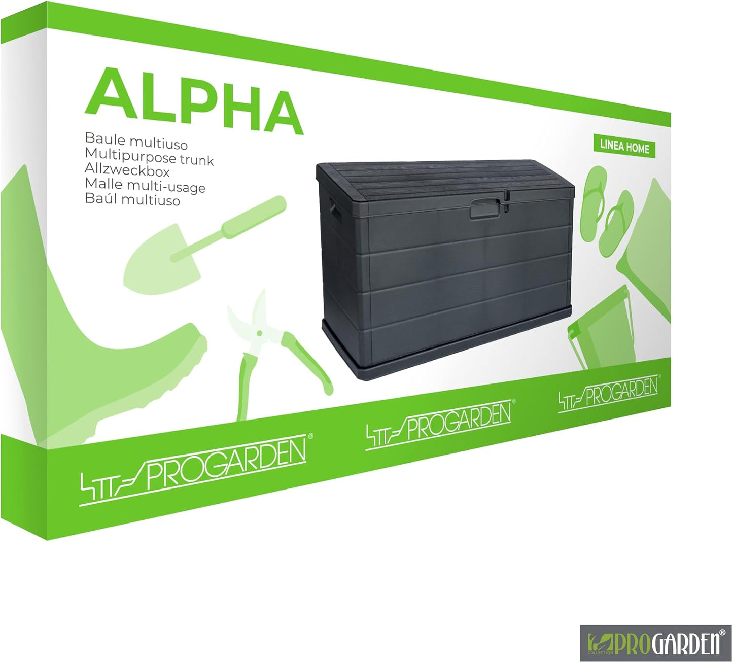  MIRADA IPAE-PROGARDEN Coffre Alpha 340 L 118 X 59 X H57 Anthracite