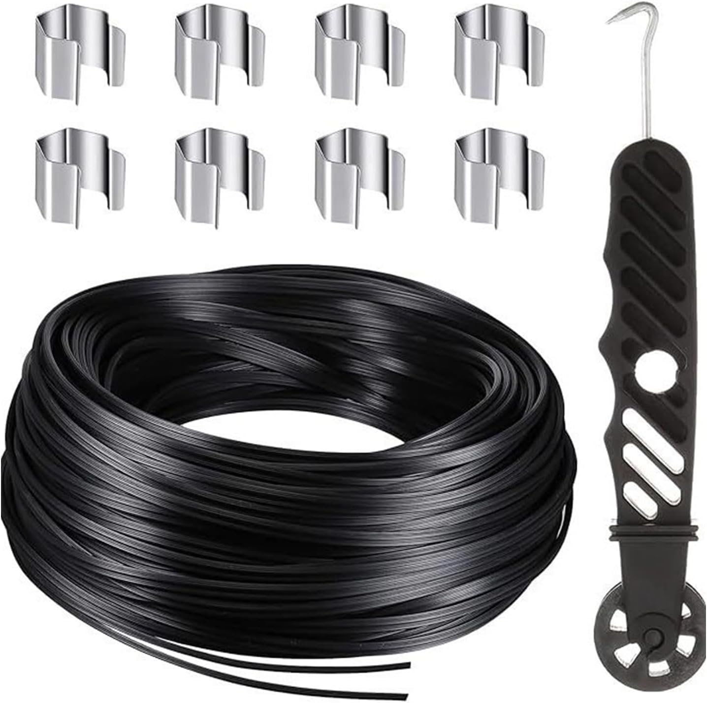  Splines De Fixation D'écran De Fenêtre Avec Outil D'installation Et Clip De Support D'écran Pour Réparation Facile