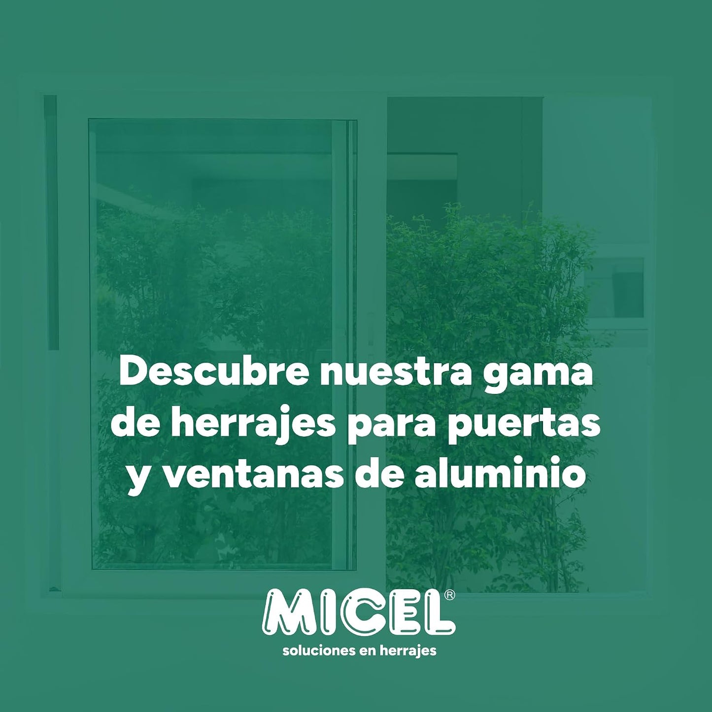  MICEL - 91896 - Roulement Réglable Inasa 300 Pour Fenêtre Coulissante, Avec Boîtier Et Roue, Lot De 2 Unités, En Acier, Finition Zinguée, 57 X 12 X 25 Mm
