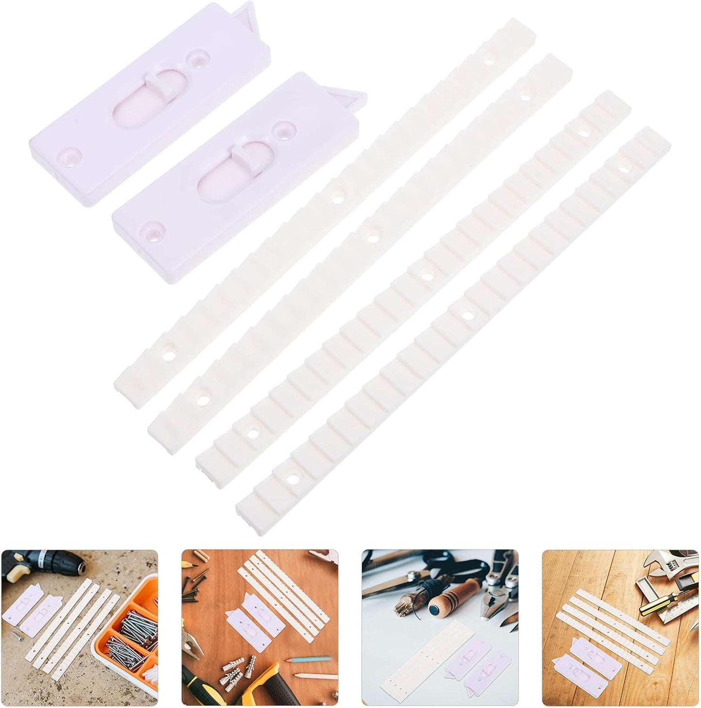  Ciieeo Lot De 2 Loquets à Bascule Blancs Pour Fenêtre Coulissante Verrous De Remplacement Ressort Accessoires Pour Réparation Et Verrouillage Fiable Des Fenêtres Pliantes Résidentielle