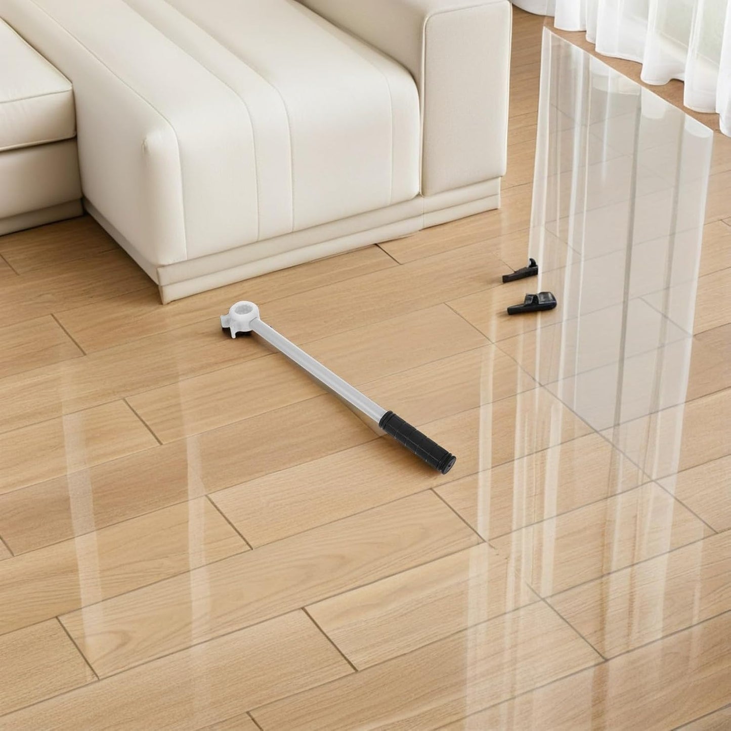  Cabilock Ouvre-fenêtre Léger En Alliage D'aluminium Baguette De Stores Pour Fenêtres Hautes, Outil D'ouverture Pour Ventilation, Adapté Usage Intérieur Et Extérieur