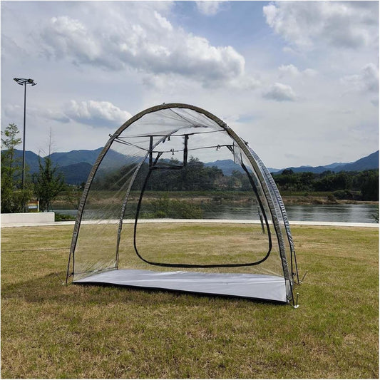 GENERIC Abri à Vélos Extérieur Imperméable Et Portable Avec Plancher Et Sac De Rangement Inclus. Dimensions : 200 X 80 X 165 Cm. Garage à Vélos Résistant Pour Le Rangement En Extérieur.