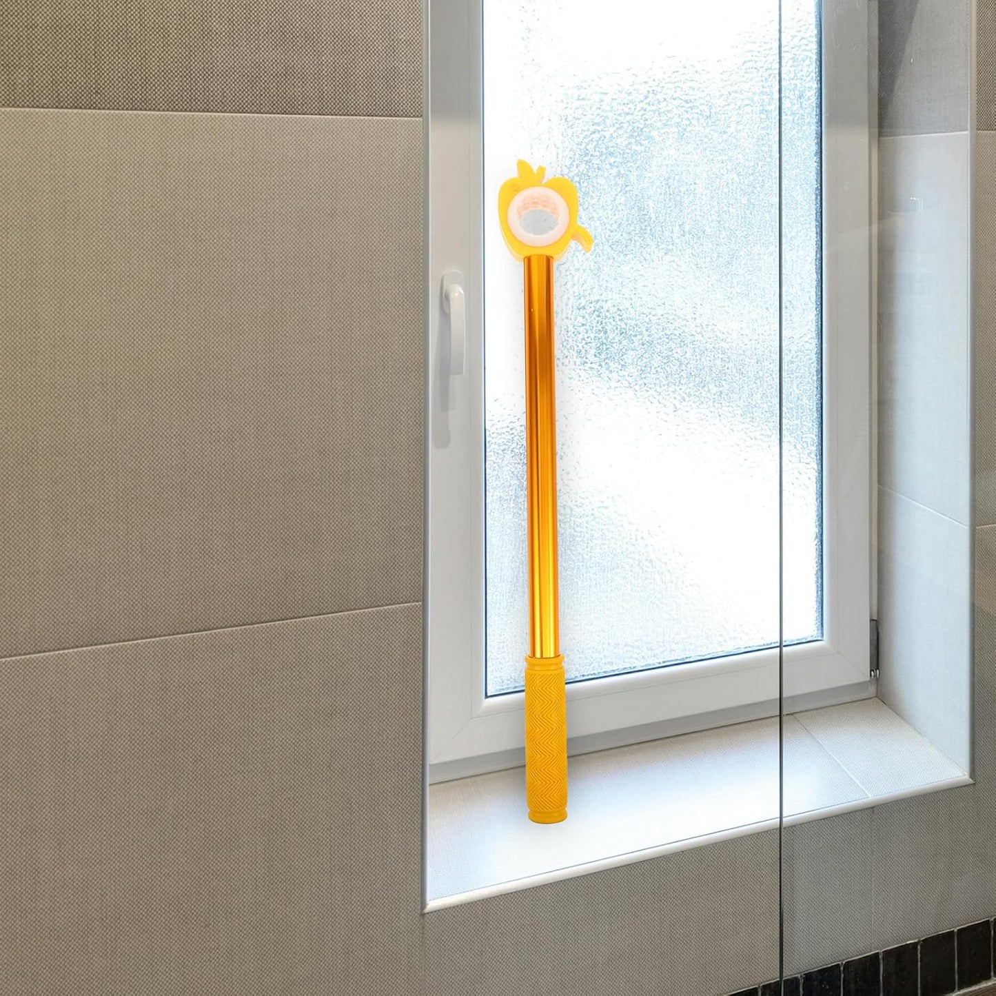  Angoily Outil Télescopique D'Ouverture Et Fermeture De Fenêtres à Auvent En Alliage D'Aluminium, Conçu Pour Fenêtres Hautes Chambres, Salons Et Espaces Éducatifs
