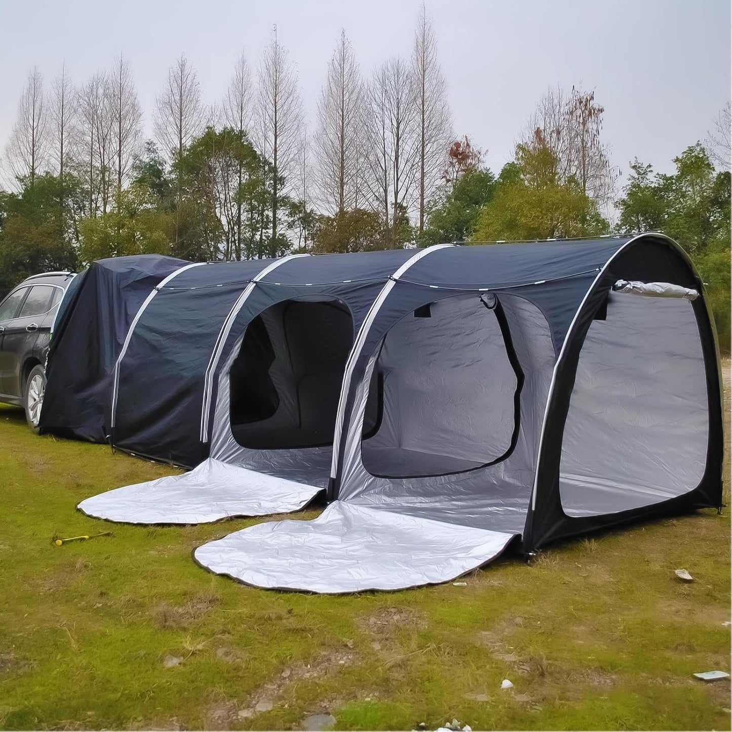 GENERIC Abri à Vélos, Tente De Rangement Extérieur Pour 2 à 5 Vélos, Abri Imperméable Et Résistant Aux Intempéries (Violet), Protection Optimale Contre Les Intempéries.