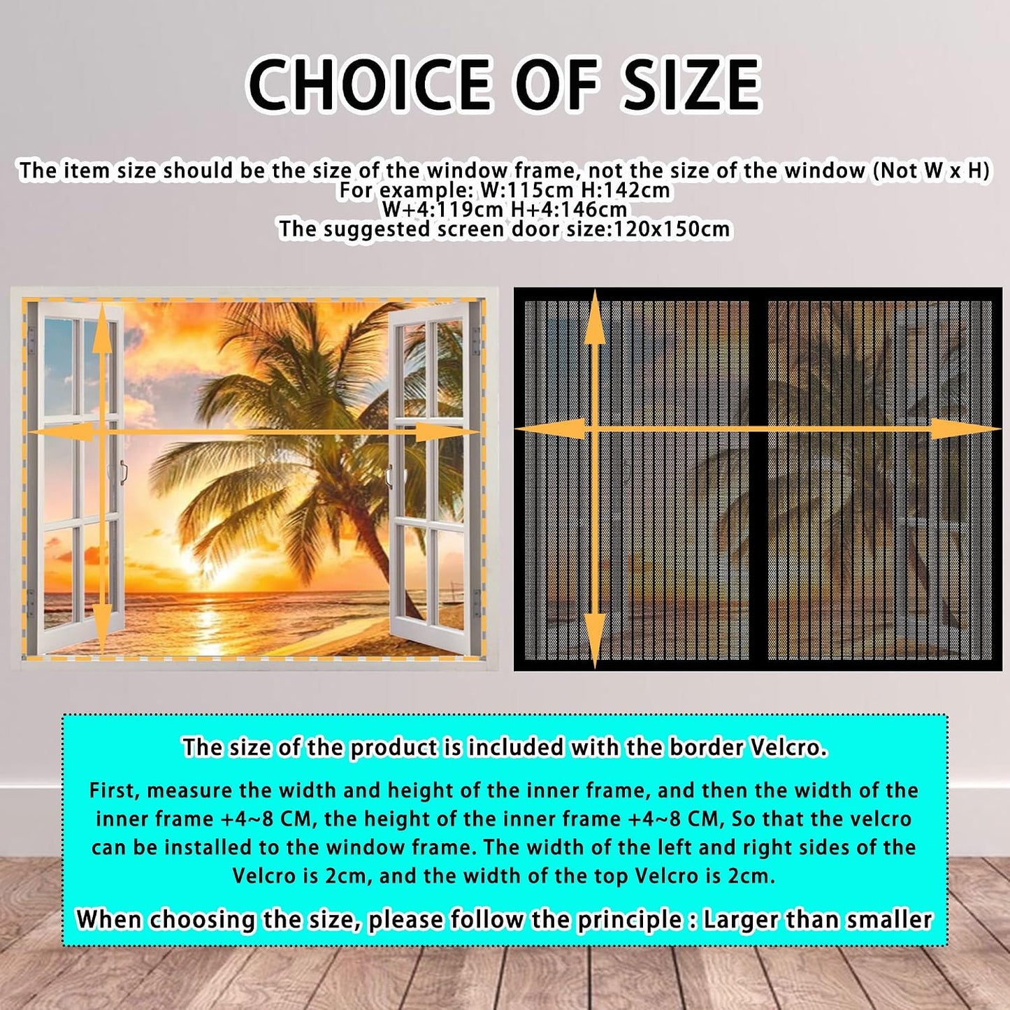  Mosquito Net For Windows 103 X 170 Cm No Drilling Magnetic Adsorption For Corridors Windows Patio, White